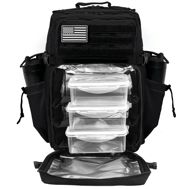 Meal Prep Gym - Mochila táctica impermeable con aislamiento para