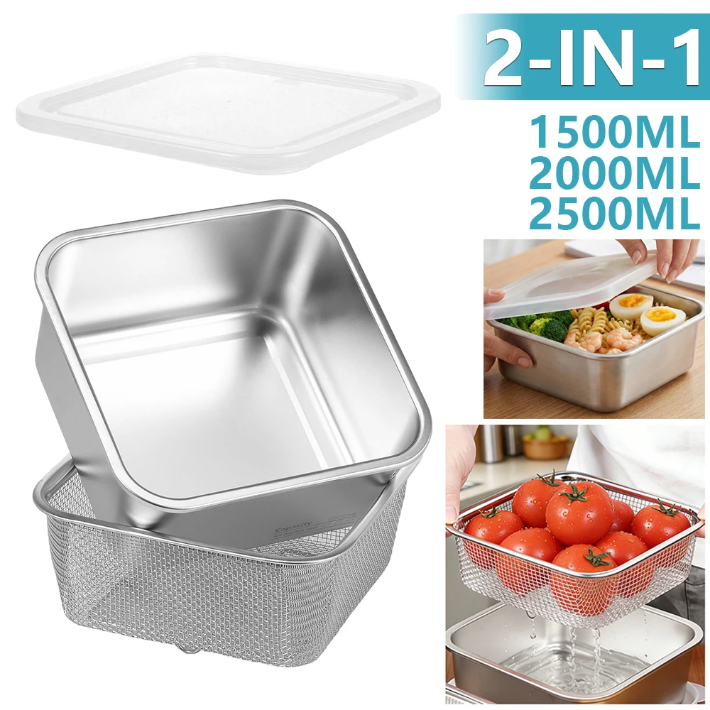 Meal Prep With Rice - Juego de 2 en 1: Cuenco