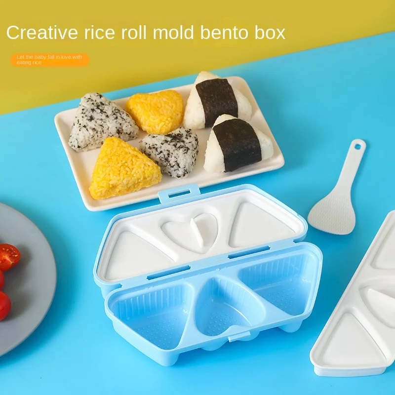 Meal Prep With Rice - Herramienta plegable portátil triangular para arroz