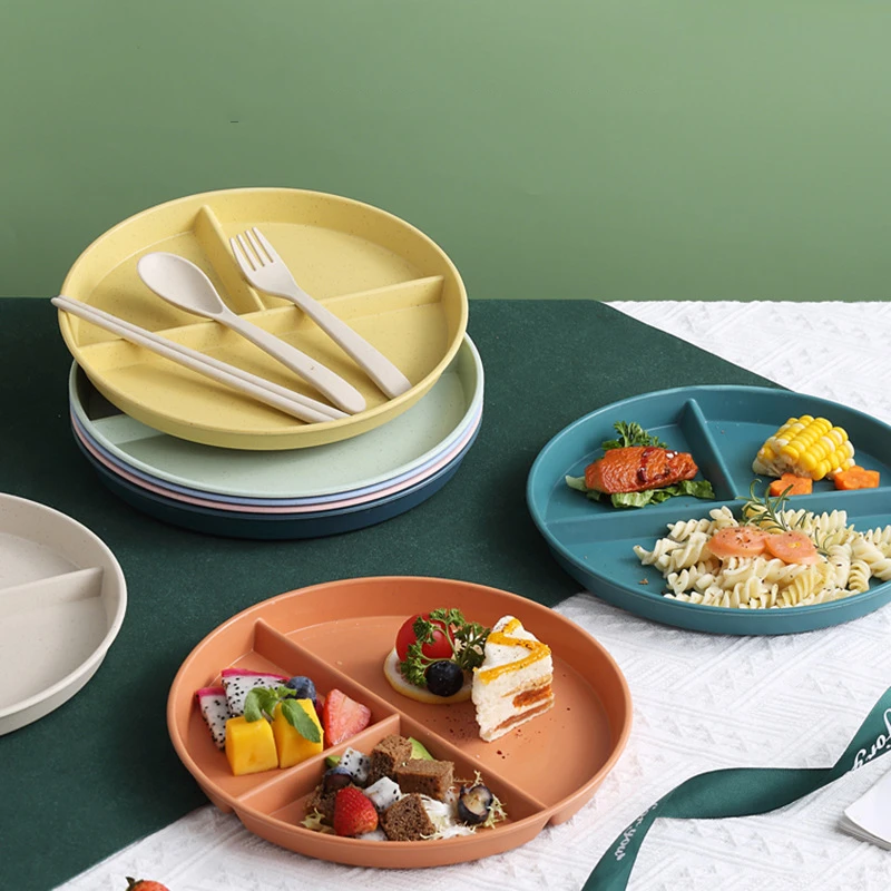Meal Prep Weight Loss - Plato de Control de Porciones, Plato
