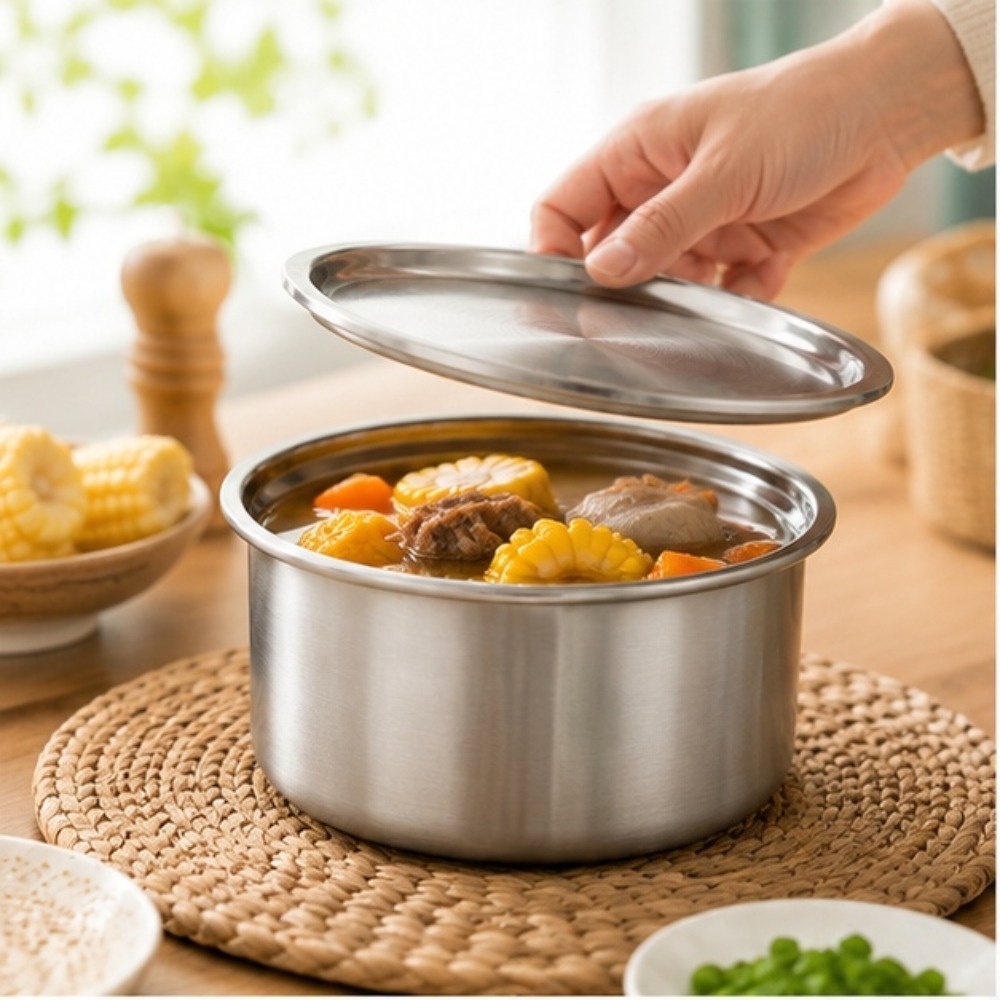 Meal Prep Food - Recipientes de acero inoxidable 304 con
