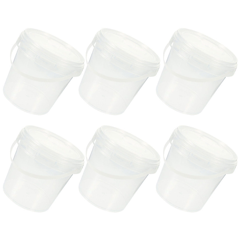 Meal Prep With Rice - Juego de 6 Recipientes Transparentes de