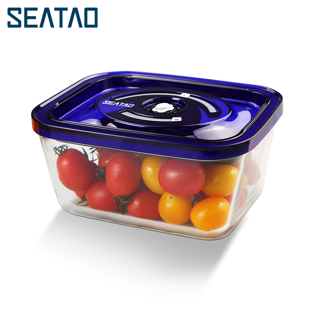 Meal Prep Food - SEATAO-contenedores de vidrio para almacenamiento de