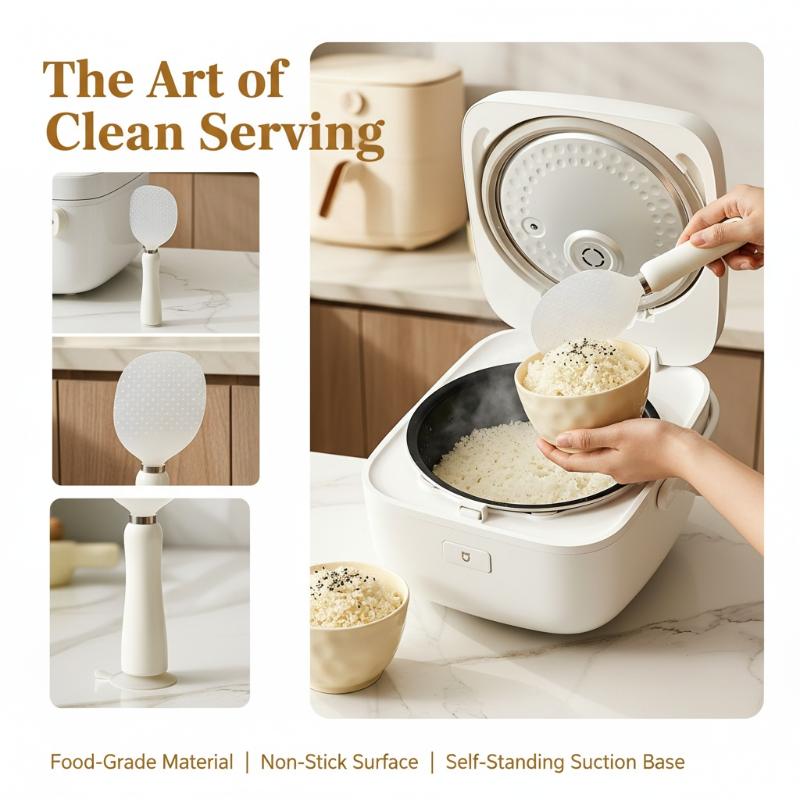 Cuchara Magnética para Arroz c - Meal Prep With Rice reseña y precio