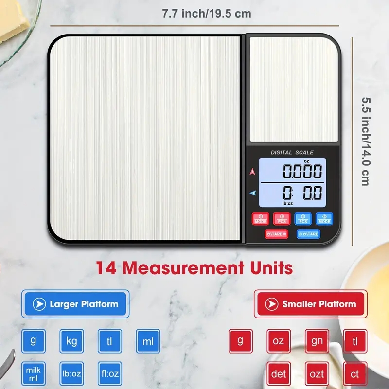 Báscula Digital de cocina para - Meal Prep Weight Loss reseña y precio