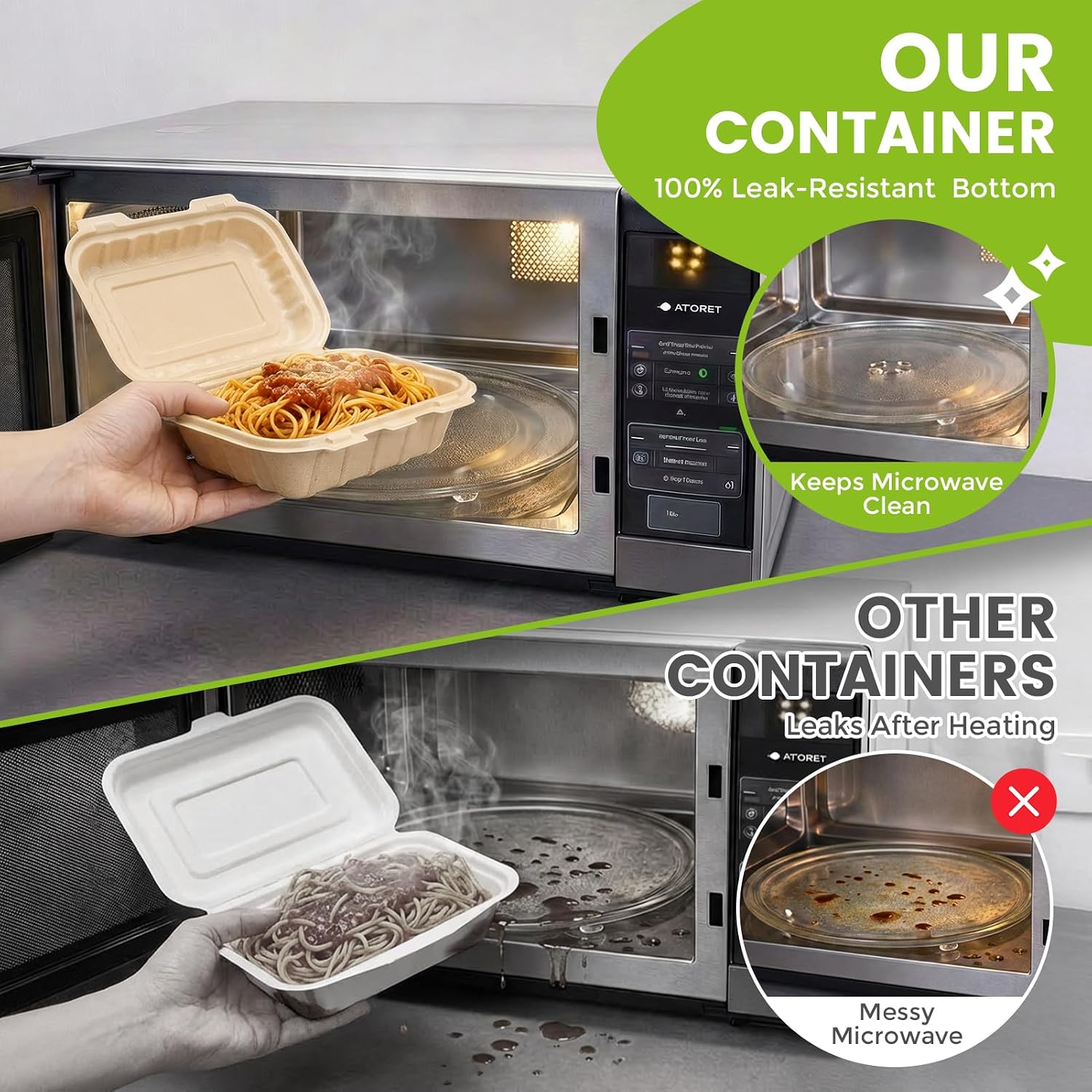 Paquete de 50 Contenedores Des - Meal Prep With Rice reseña y precio