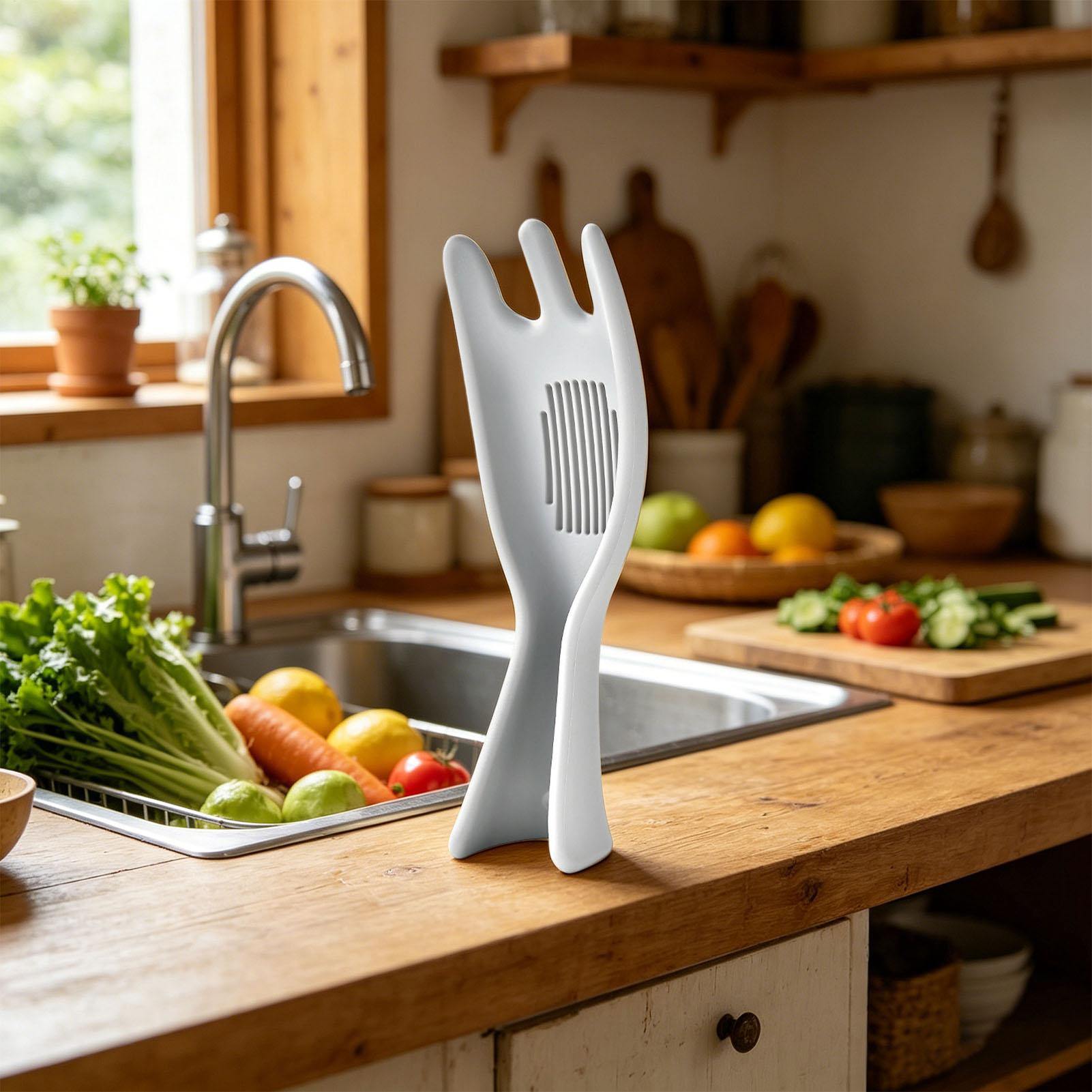 Cuchara coladora de silicona d - Meal Prep With Rice reseña y precio