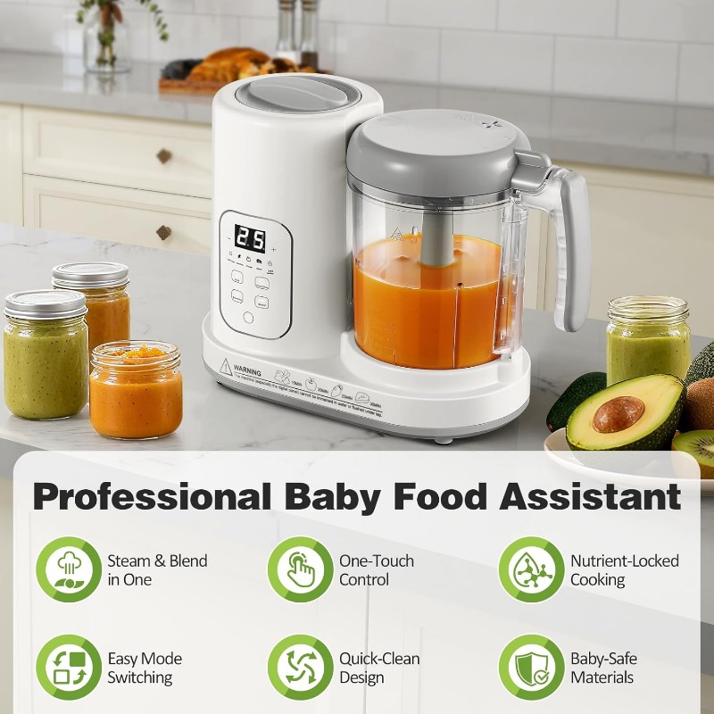 Robot de Cocina para Bebés 4 e - Meal Prep Youtube reseña y precio