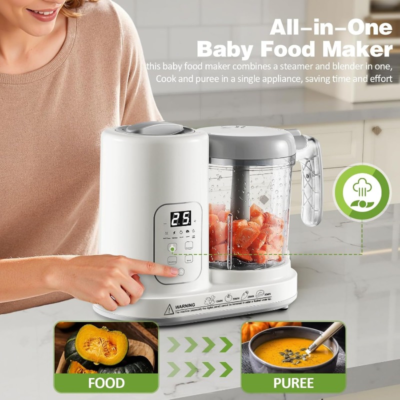 Robot de Cocina para Bebés 4 e - Meal Prep Youtube reseña y precio