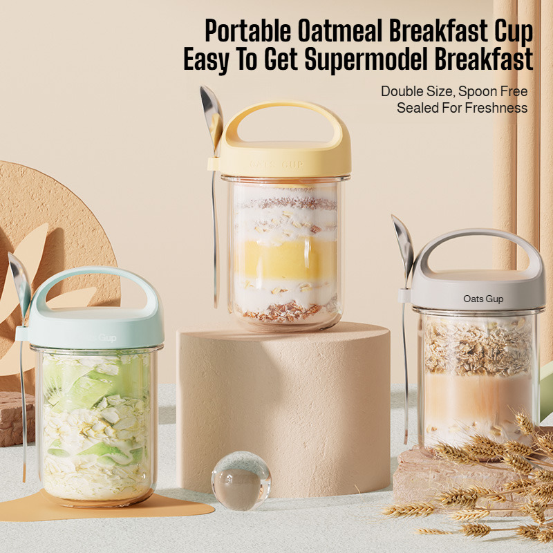 Taza Portátil para Desayuno, C - Meal Prep Weight Loss reseña y precio