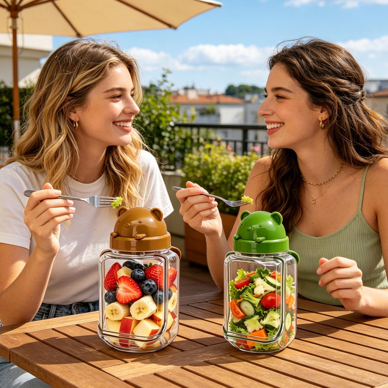 Recipientes portátiles a prueb - Meal Prep Gym reseña y precio