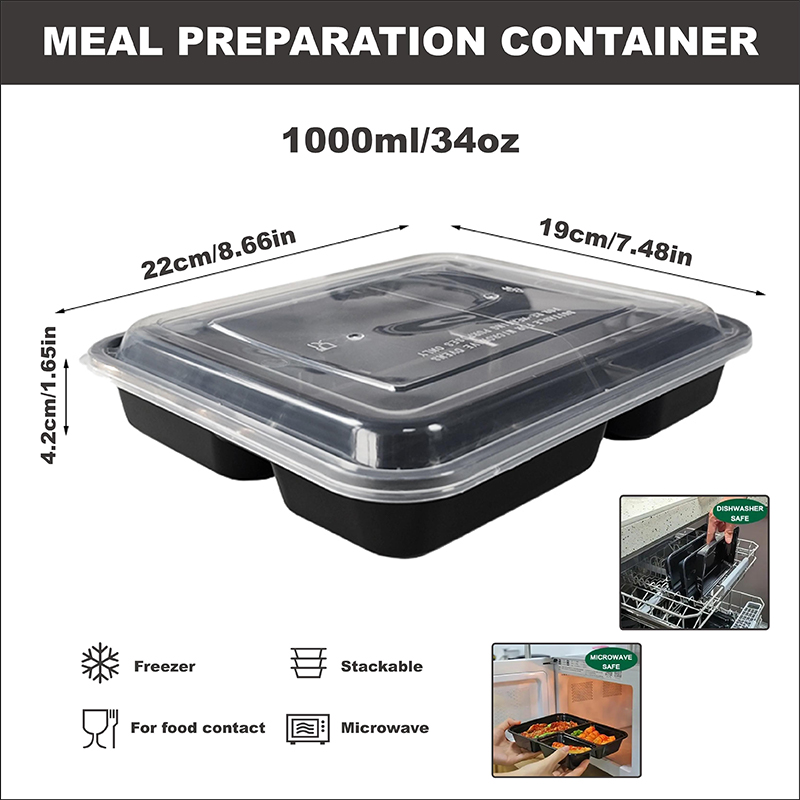 Contenedores para preparar com - Meal Prep Gym reseña y precio